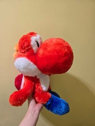 Mario紅色耀西Yoshi毛公仔