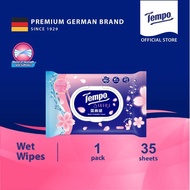Tempo Moist Flushable Wet Wipes Sakura (35s)