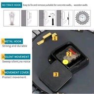 JAM DINDING HIASAN BESI LUXURY IRON WALL CLOCK  60CM× 60CM