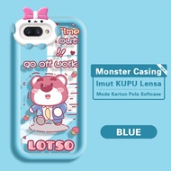 （Lokal Ready)Hontinga Case Casing Ponsel Untuk hp OPPO A3S A12E Realme C1 Casing Terbaru Kartun Imut