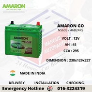 AMARON GO NS60S | 46B24RS AUTOMOTIVE CAR BATTERY