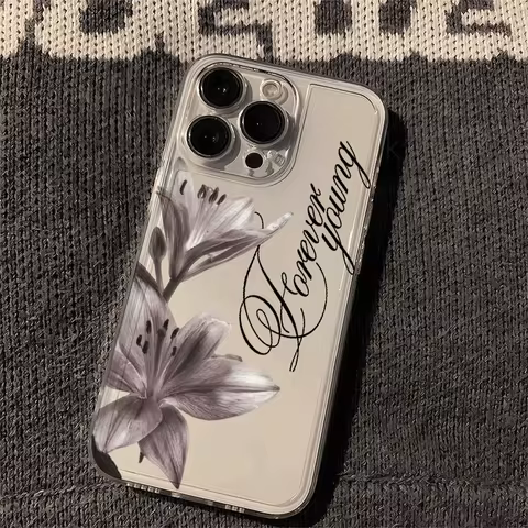 Vintage Lily Floral Phone Case for Xiaomi Redmi Note 15 14 13 12 11 Pro Plus 4G 5G 15C 14C 13C 12C 1