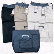 (Thick Material)bundle 4pcs Men's Cargo Short Jumbo Pants/Cargo Adult Size Package