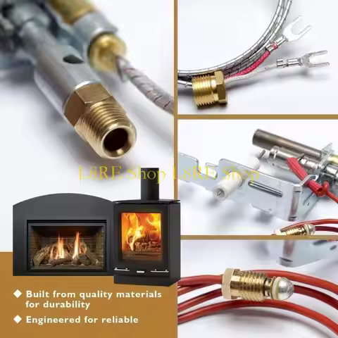 L8RE LPG Propane Gas Fryer Thermostat PilotsBurner Assembly for LPG8414 PP225 14D0477