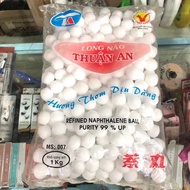 Long não thuận an gói lớn 1kg màu trắng