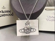 Vivienne Westwood New Tiny Orb Pendant 頸鏈 女款 銀色359