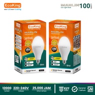 Jumbo Ecoking Marlin LED Bulb 100 Watt E27/E40 Bonus E40 Fitting