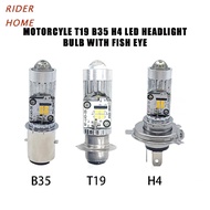 Universal H4/B35/T19 Dual Color Fish Eye Motorcycle Headlight Bulb ANH-470