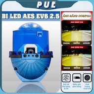 Bi LED AES EV6 Lens 2.5 Inch, 3 Light Modes – Cos 50W / Phase 60W, Smart Heatsink -