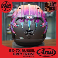 Helm Full Face Rx7X Russell Grey Frost