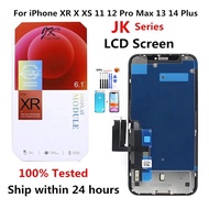 JK Incell LCD For X XR XS 11 Pro Max 12 Pro Max 13 14 LCD Display Touch Screen Digitizer Replacement Parts No Dead Pixel