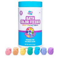 Tub Works® Fizzing Bath Color Tablets, 150 Count | Non-Toxic & Fragrance-Free | Fun Fizz for Kids | 