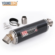 ระบบท่อไอเสียของรถจักรยานยนต์ปลายท่อไอเสียปลายท่อผ้าพันคอปรับเปลี่ยนได้ท่อไอเสียอเนกประสงค์สำหรับ AD