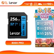 LEXAR 256GB SDXC 800x PRO SD Card (150MB/s) : LXR-LSD0800P256G