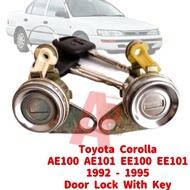 Toyota Corolla AE100 AE101 EE100 EE101 Door Lock With Key 1992 - 1995 New
