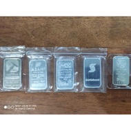 Set 1 oz Silver Bar (1 oz x 5)