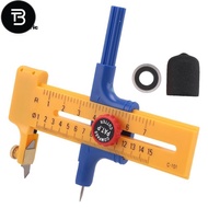 TRB Compass Circle Cutter Circular Cutting Tool Adjustable Compass Circle Cutter Cortador Circular C