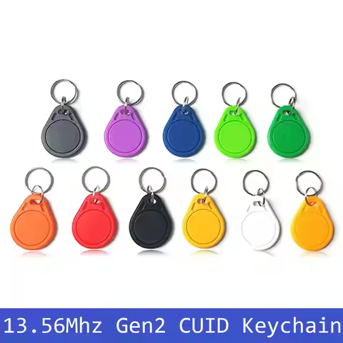 RFID CUID Smart Chip Card Gen2 Changeable Magic Key 13.56Mhz Clone Token IC Rewritable Badge 1K S50