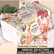 6 Ply Facial Tissue | Pure Embossed Wood Pulp | Ultra Soft & Thick (175x175mm) | Affordable