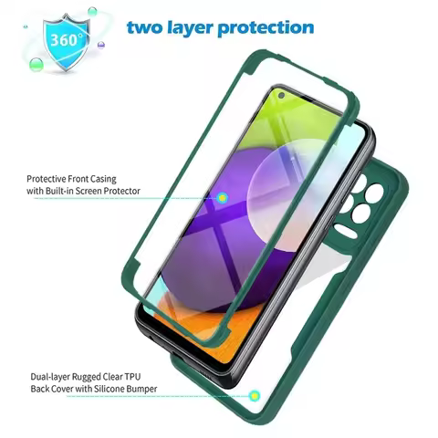 360° Full Protection Clear Shockproof Phone Cover for Redmi Note 14 Pro Plus Note 14 4G 5G Xiaomi Mi