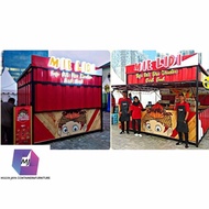 PROMO BOOTH SEMI CONTAINER/BOOTH CAFE CONTAINER