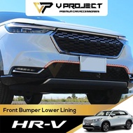 Honda HR-V Front Corner Bumper Guard Cover Molding Protector Front Bumper Lower Lining Chrome For HR