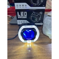 Projector aBiled Matrix X1 3 Inch High Low White Body Black Plus Premium Fan