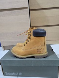 【Timberland 】23.5內增高靴 經典款 黃靴 麂皮靴 短靴 踝靴 防滑