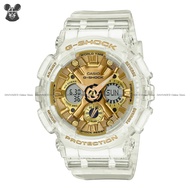 CASIO GMA-S120SG-7A G-SHOCK WOMEN Skeleton Gold Analog-Digital Watch Transparent Resin Strap *Origin