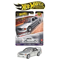 Hot Wheels Modern Classics 1990 Mercedes Benz 190 E Evolution II Zamac