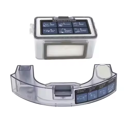 Robot Cleaner Water Tank /Dust Box for Cecotec Conga 999/Kabum Smart 100/Teendow BR151/ONSON BR150/B