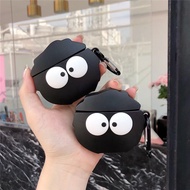 Apple Airpods Airpod Earpod Pro Pro 2 Case Soft Cover Black Cartoon Case Rubber Silicone Cover