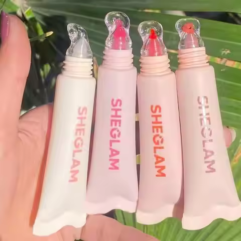 SHEGLAM Crystal Glaze Moisturizing Lip Care Canoy Lane Cocoa Cookie Strawberry Milk Melon Pop Lastin