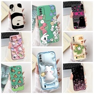 ITEL A26 Case ITEL A37 Aesthetic Cute Cat Fashion Funny Silicone Shockproof Phone Case A37 ITEL A 26
