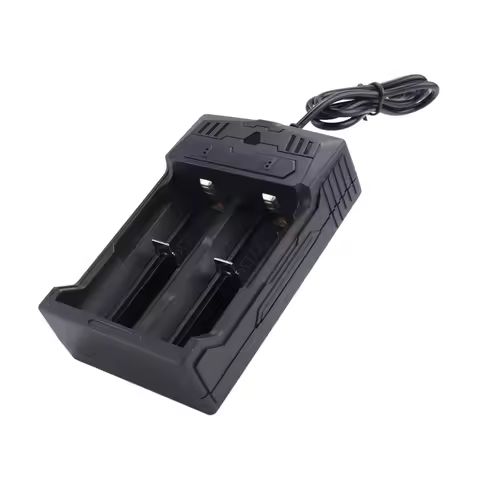 Y22A-18650 Rechargeable Battery Flat Top 20A With 18650 Battery Charger,For 3.7V Rechargeable Batter