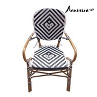 Anusarin le Chaise de mon Coeur เก้าอี้ตั้งในบ้าน ตั้งกลางแจ้ง รุ่นหัวใจฉัน โครงอลูมิเนียมสานด้วยหวา