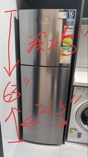 Electrolux 雙門雪櫃