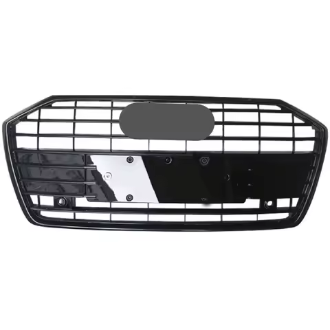 Car Front Bumper Grille for Audi RS6 for A6/S6 C8 2019 2020 2021 (Refit for RS6 Style) Car Accessori