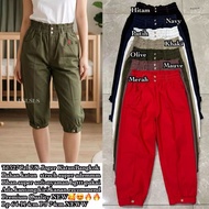 T1327 jogger pants Wanita 7/8