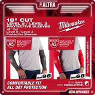 Milwaukee Cut Resistant Protective Sleeves Level 3 &amp; Level 5 / Milwaukee Anti Cut Sarung Tangan / Milwaukee Long Sleeve