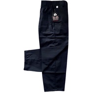 HITAM Latest TOP BOY'S PRIMARY SCHOOL UNIFORM LONG BLACK TROUSERS