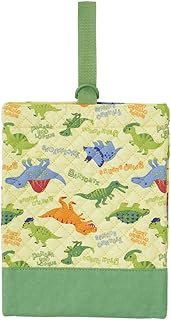 Skater KBS1-A Shoe Bag, 11.8 x 9.1 inches (30 x 23 cm), Dinosaurus Picture