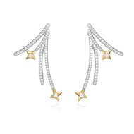 [With Box] HEFANG HEFANG Fairy Stick Earrings All-Match Earrings Birthday Gift