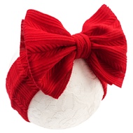 Disney | Baby Girl Bows Headband Newborn Turban Hairbands Kids Red Head Band Outdoor Toddler Childre