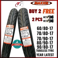 Maxxis Diamond MA3D TYRE Tubeless Tayar TIRES TYRES 17 7090 8090 6080 7080 9080 MA3DN