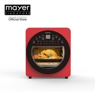 Mayer 14.5L Digital Air Oven MMAO1450 / 16 Preset Functions/ Rotisserie/ 60 Minutes Timer/ Temperature Control Up to 220°C/ Preset Timer Up to 10 Hours/ Double Glass Door/ Accessories Included/ 1 Year Warranty