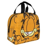 Garfield Lunch Bag Lunch Box Bag Insulated Fashion Tote Bag Lunch Bag for Kids and Adults