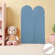 Moisture-Proof 1 Pcs Anti-collision Soft Wall Sticker Pad Decorative Khaki Room Decoration Stickers 