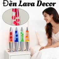 Lava Decor Lamp 33 Cm, Many Colors to Choose from, Can Be Plugged In, Suitable for Bedroom and Livin