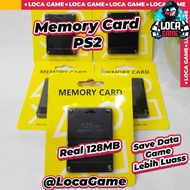 Terbaru Memory Card 128 Mb / Mc Ps2 / Mmc Ps2 Ps2 Playstation 2